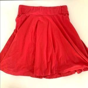 Hot pink skater skirt by pins and needles size small